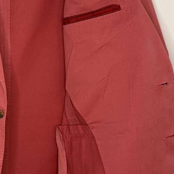 Ralph Lauren Polo Soft Stretch Chino SportCoat Blazer Adirondack Berry Size 40R - Picture 7 of 12